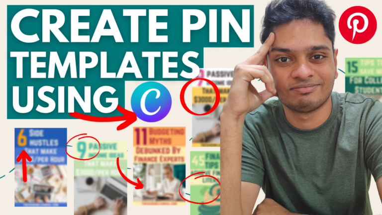 How To Create Your Pinterest Pin Template For FREE Using Canva