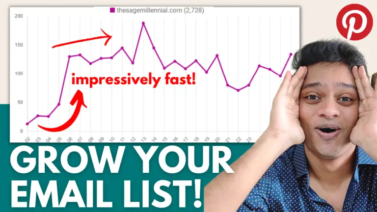 The Best Way To Grow Your Email List With Pinterest: 10X Your Email Subscribers!