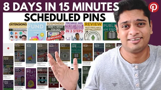 How I Schedule 8 Days Of Pinterest Pins In 15 Minutes Medium
